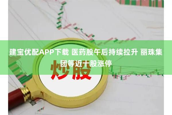 建宝优配APP下载 医药股午后持续拉升 丽珠集团等近十股涨停