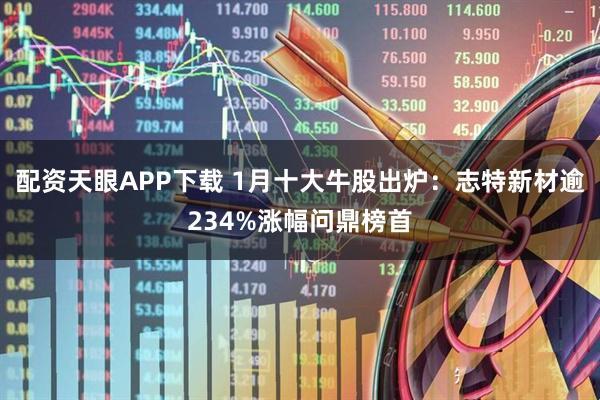 配资天眼APP下载 1月十大牛股出炉：志特新材逾234%涨幅问鼎榜首