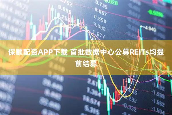 保顺配资APP下载 首批数据中心公募REITs均提前结募